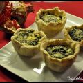 Cestini di spinaci e feta greca