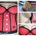 Torta corpetto lingerie