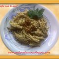 Trofie con le noci