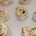 Girelle con zucchine, pancetta e philadelphia...