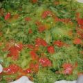 Torta salata ai broccoli e salmone affumicato