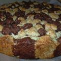 Crostata black & white alla ricotta