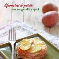 
Sformatini di patate con mozzarella e speck