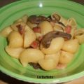 PASTA FUNGHI E PANCETTA
