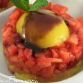 Tartare di manzo con tuorlo d'uovo su crosta di[...]