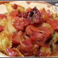 Farfalle Primavera con salsa ai 5 pomodori