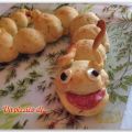 Bruco di pane condito
