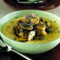 Zuppa di polenta e vongole