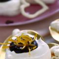 Cuori di meringa al cioccolato