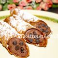 Cannoli siciliani al cioccolato