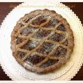Torta di linz con marmellata di prugne,[...]