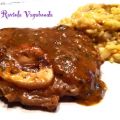 Risotto alla milanese con ossobuco, piatto[...]