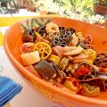 Gira la ruota! Insalata di pasta con gamberoni,[...]
