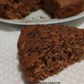 Torta di riciclo all'olio con cioccolato e cocco