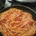 LINGUINE CIPOLLA E SPECK....