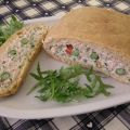 PANE ALLA MOUSSE CON ASPARAGI