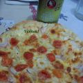 Pizza alla cipolla rossa