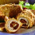 Rotolini di tacchino con pomodori secchi