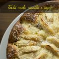 Torta mele, ricotta e cocco