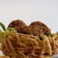 Uova di quaglia e gomitoli