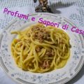 Bucatini alla carbonara...finta