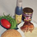 Panino con arrosto di pollo e crema di aceto[...]