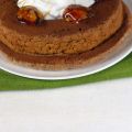 Ciambella con panna e noci
