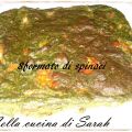 Sformato di spinaci