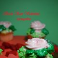 Cupcakes fioriti con sorpresa per San Valentino