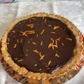 Crostata arancia e cioccolato