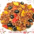 Insalata di riso ermes con tonno e peperoni