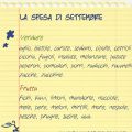 La spesa di settembre