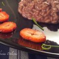 Primi | Risotto cabernet, fragole ed erba[...]