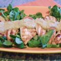 TAGLIATA DI POLLO CON SALSA DI OLIVE E ZENZERO