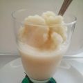 granita al cioccolato bianco