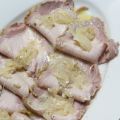 Arrosto di lonza di maiale in saor
