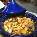Tajine di pollo alle olive e limone