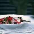 Insalata di feta, anguria e olive