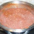 Il sugo con la carne macinata