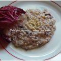 Risotto al radicchio, gorgonzola e granella di[...]