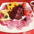 Braciola di suino accompagnata con salsa di[...]