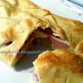 Rustico di brisèe con wurstel e patatine