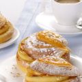 Parigine con mele caramellate e cannella