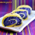 Rotolo gorgonzola e viola