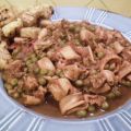 CALAMARI IN UMIDO CON PISELLI