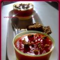 Gelo di anguria (o melone rosso) con fruttosio