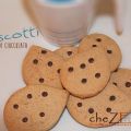 Biscotti con gocce di cioccolata