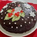 Torta natalizia al cioccolato