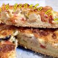 Torta rustica con giardiniera