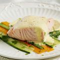 Salmone con salsa olandese 3